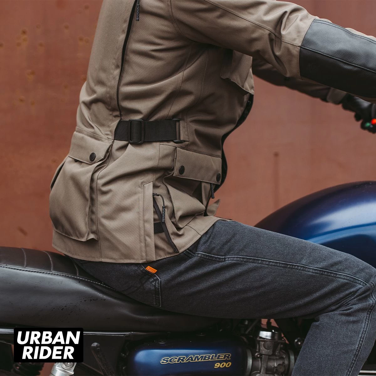 Merlin Sayan Laminated Jacket - Khaki 8 Merlin Sayan Laminated Jacket - Khaki - Image 8