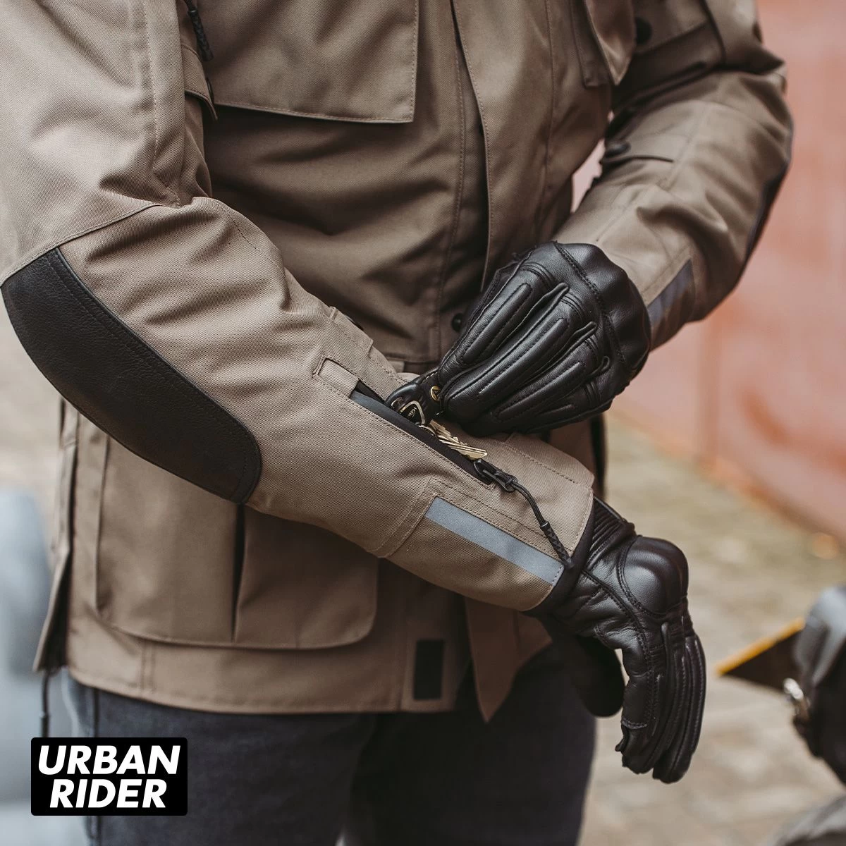 Merlin Sayan Laminated Jacket - Khaki 9 Merlin Sayan Laminated Jacket - Khaki - Image 9