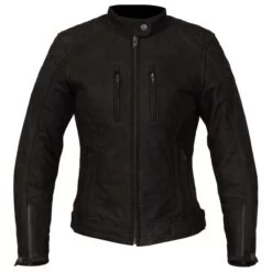 Merlin Mia Womens Leather Jacket - Black