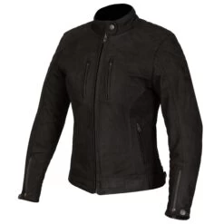 Merlin Mia Womens Leather Jacket - Black -Ride Style Shop mia black side