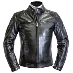 Helstons Modelo Leather Jacket - Black
