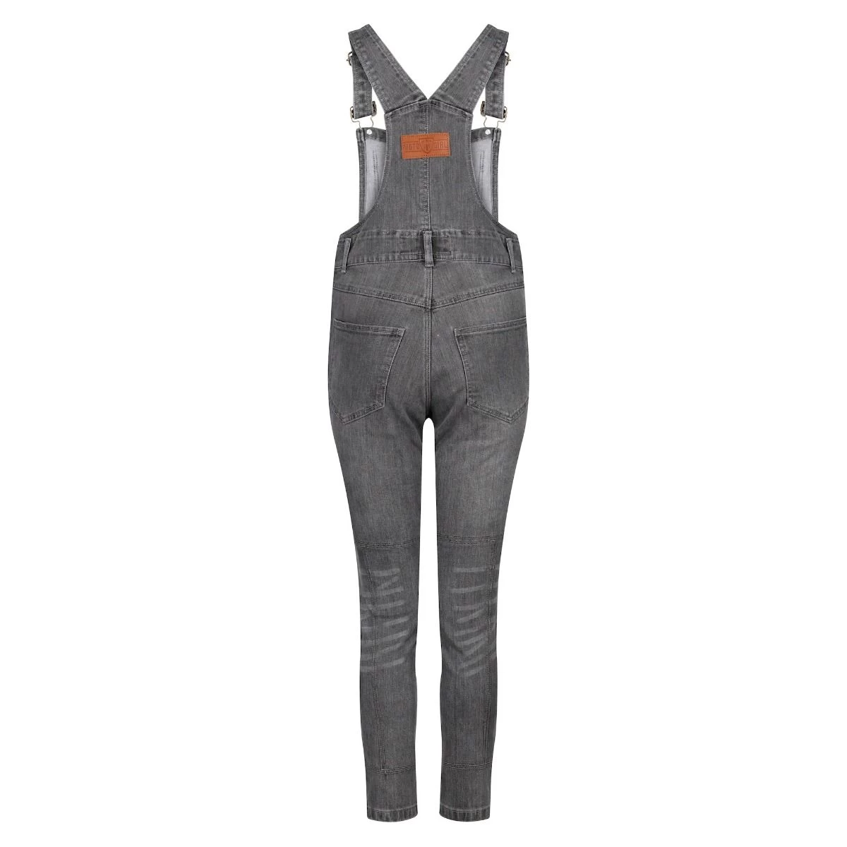 Motogirl Daisy Dungaree - Grey 3 Motogirl Daisy Dungaree - Grey - Image 3