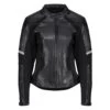 Motogirl Fiona Womens Leather Jacket - Black