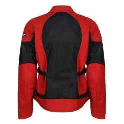 Motogirl Jodie Vented Jacket - Red -Ride Style Shop motogirl jodie vented jacket red 2