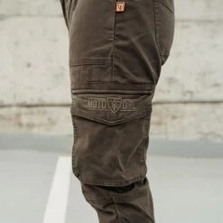 Motogirl Lara Cargo Trousers - Olive