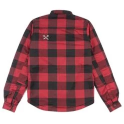 JOHN DOE XTM MOTOSHIRT - RED -Ride Style Shop motoshirt red check back 72