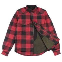 JOHN DOE XTM MOTOSHIRT - RED -Ride Style Shop motoshirt red check liner 72