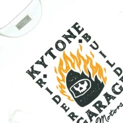 KYTONE GHOST RIDER TEE - WHITE -Ride Style Shop mtsmc19fw22 4
