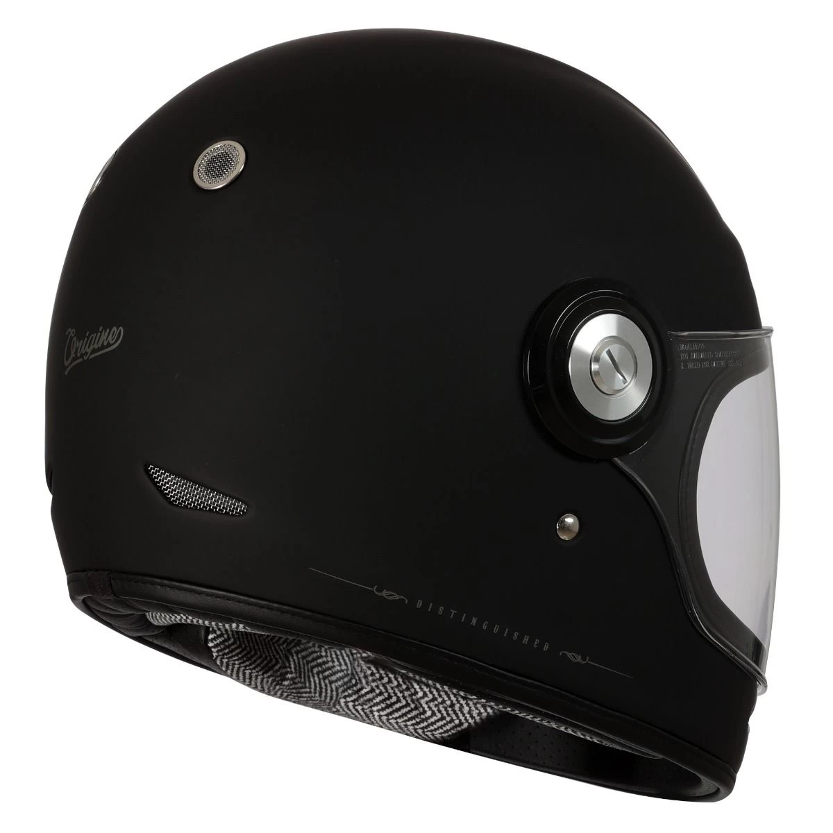 Origine Vega 06 Distinguished Helmet - Matt Black 3 Origine Vega 06 Distinguished Helmet - Matt Black - Image 3