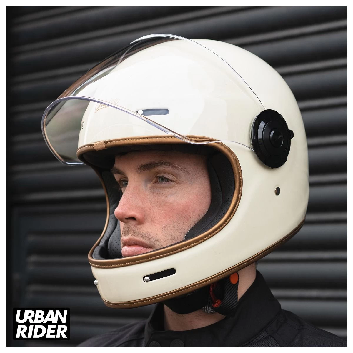 Origine Vega 06 Distinguished Helmet - Gloss Cream 2 Origine Vega 06 Distinguished Helmet - Gloss Cream - Image 2