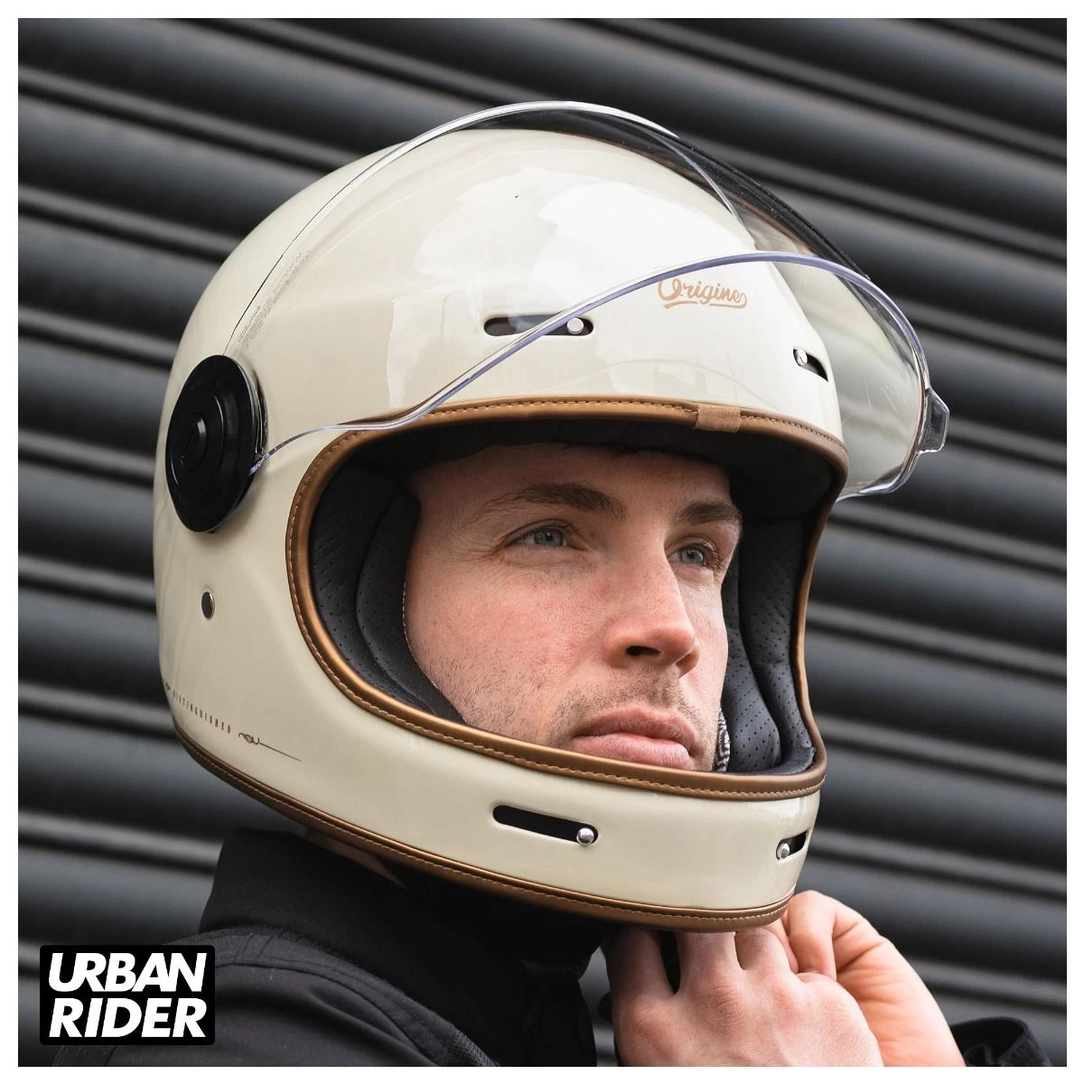 Origine Vega 06 Distinguished Helmet - Gloss Cream 5 Origine Vega 06 Distinguished Helmet - Gloss Cream - Image 5