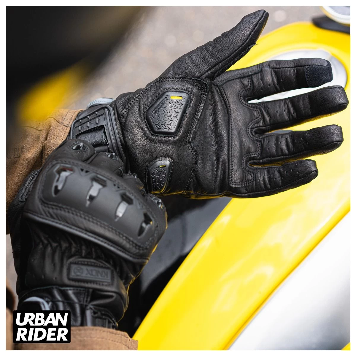 KNOX ORSA LEATHER GLOVE - BLACK 2 KNOX ORSA LEATHER GLOVE - BLACK - Image 2