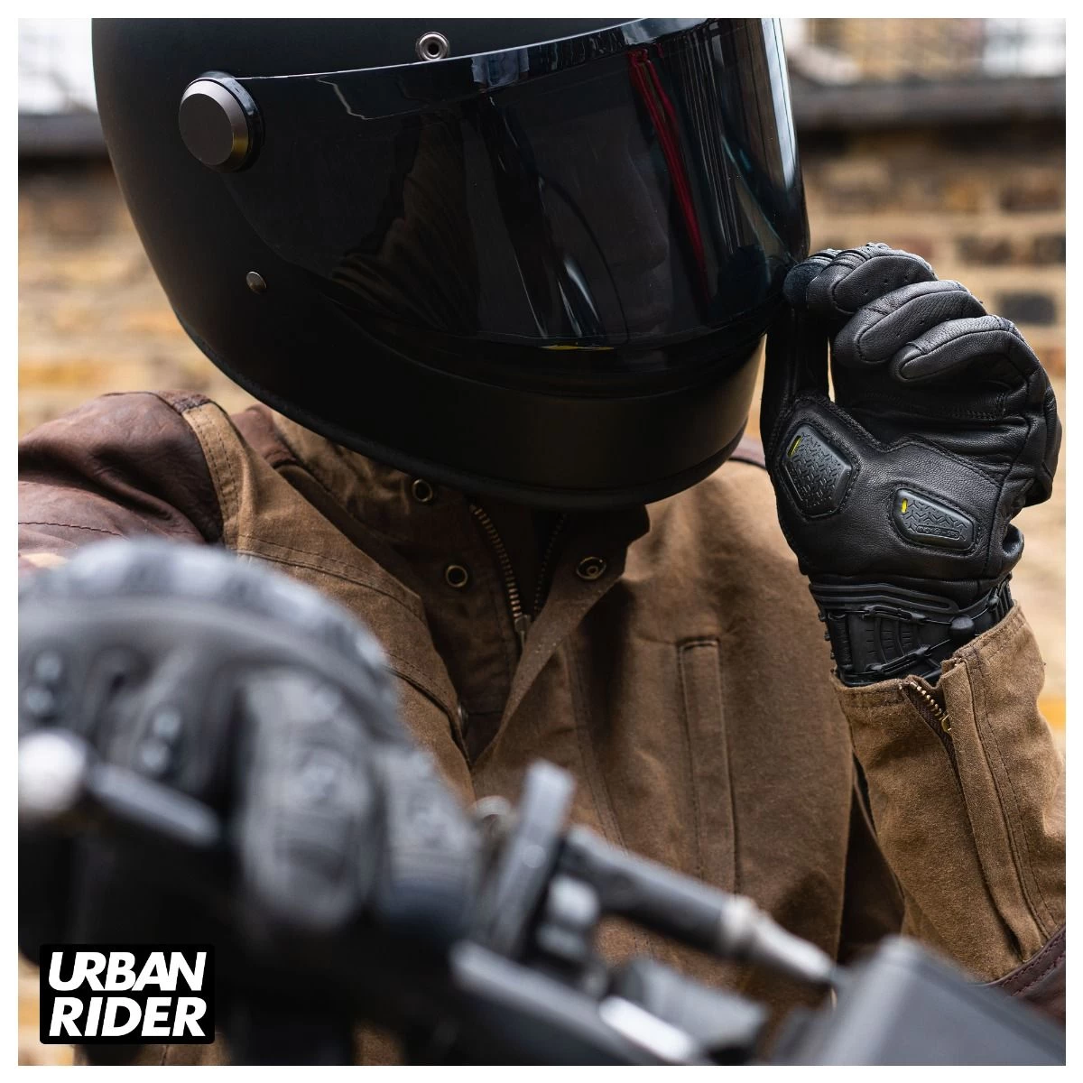 KNOX ORSA LEATHER GLOVE - BLACK 6 KNOX ORSA LEATHER GLOVE - BLACK - Image 6