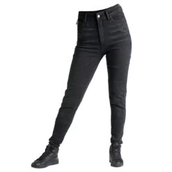 Pando Moto Kusari Cor 01 Womens Jeans - Black