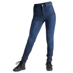 Pando Moto Kusari Cor 02 Womens Jeans - Blue