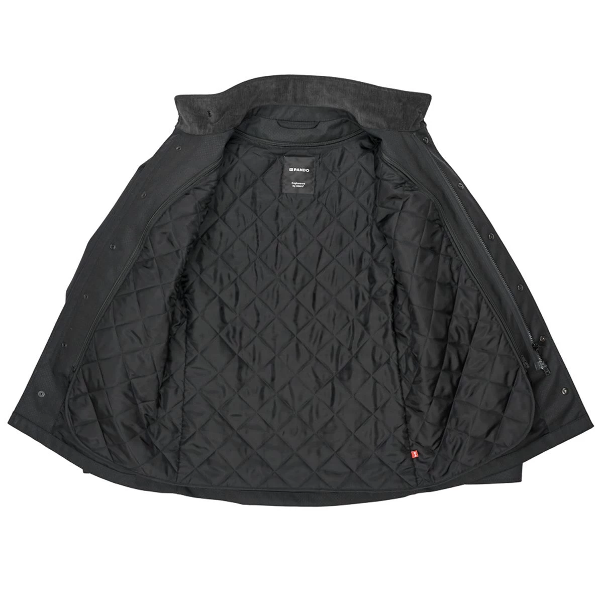 Pando Moto M65 WP Jacket - Dark Grey 4 Pando Moto M65 WP Jacket - Dark Grey - Image 4