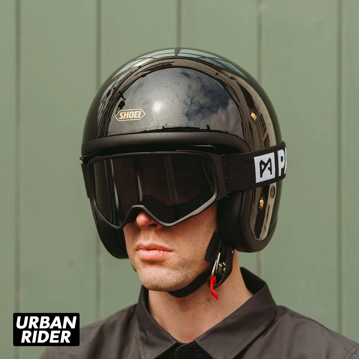 Pando Moto Motorcycle Goggles - Black 2 Pando Moto Motorcycle Goggles - Black - Image 2