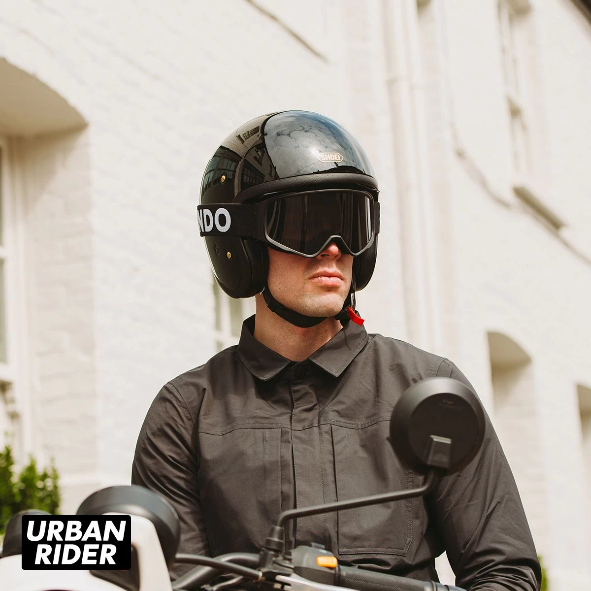 Pando Moto Motorcycle Goggles - Black 4 Pando Moto Motorcycle Goggles - Black - Image 4