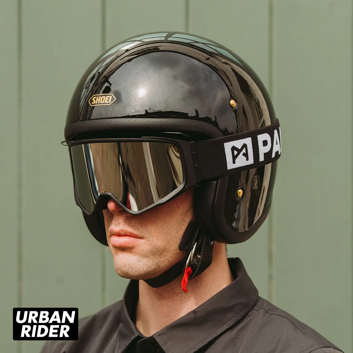 Pando Moto Motorcycle Goggles - Silver 2 Pando Moto Motorcycle Goggles - Silver - Image 2