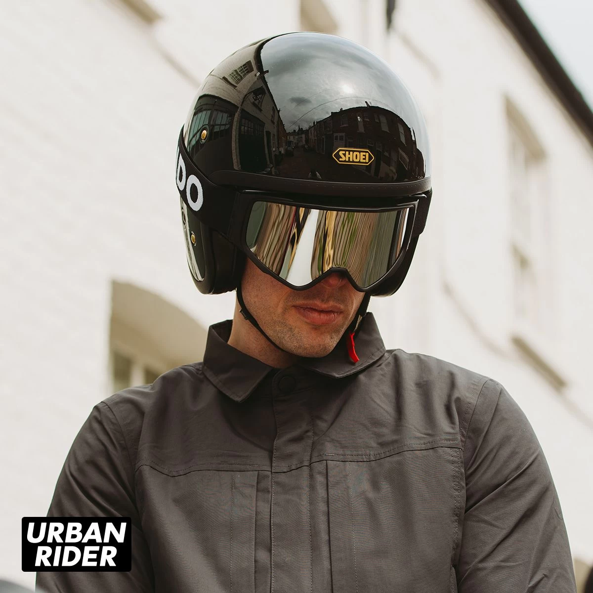 Pando Moto Motorcycle Goggles - Silver 3 Pando Moto Motorcycle Goggles - Silver - Image 3