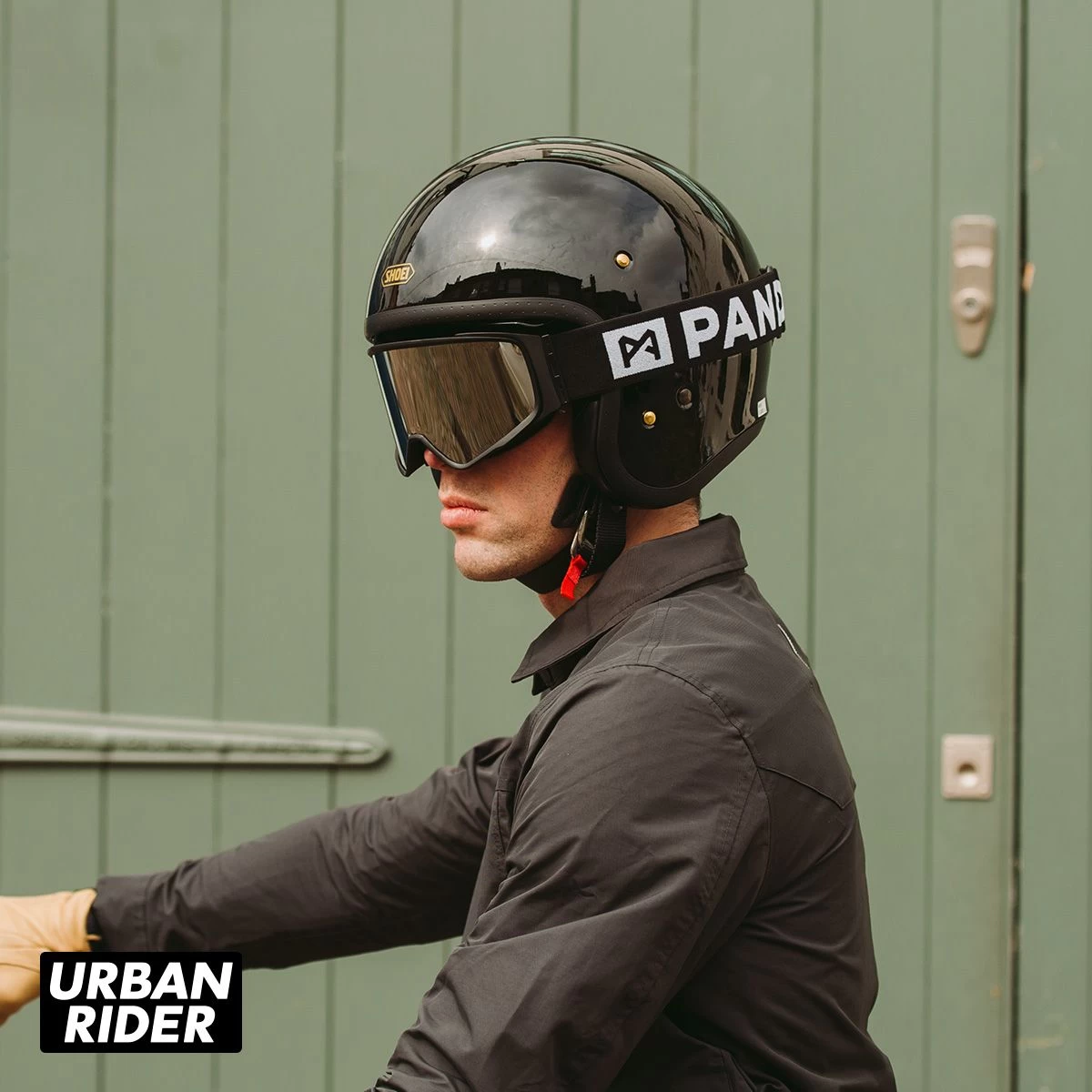 Pando Moto Motorcycle Goggles - Silver 7 Pando Moto Motorcycle Goggles - Silver - Image 7