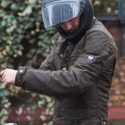 Merlin Perton Jacket - Olive -Ride Style Shop perton3