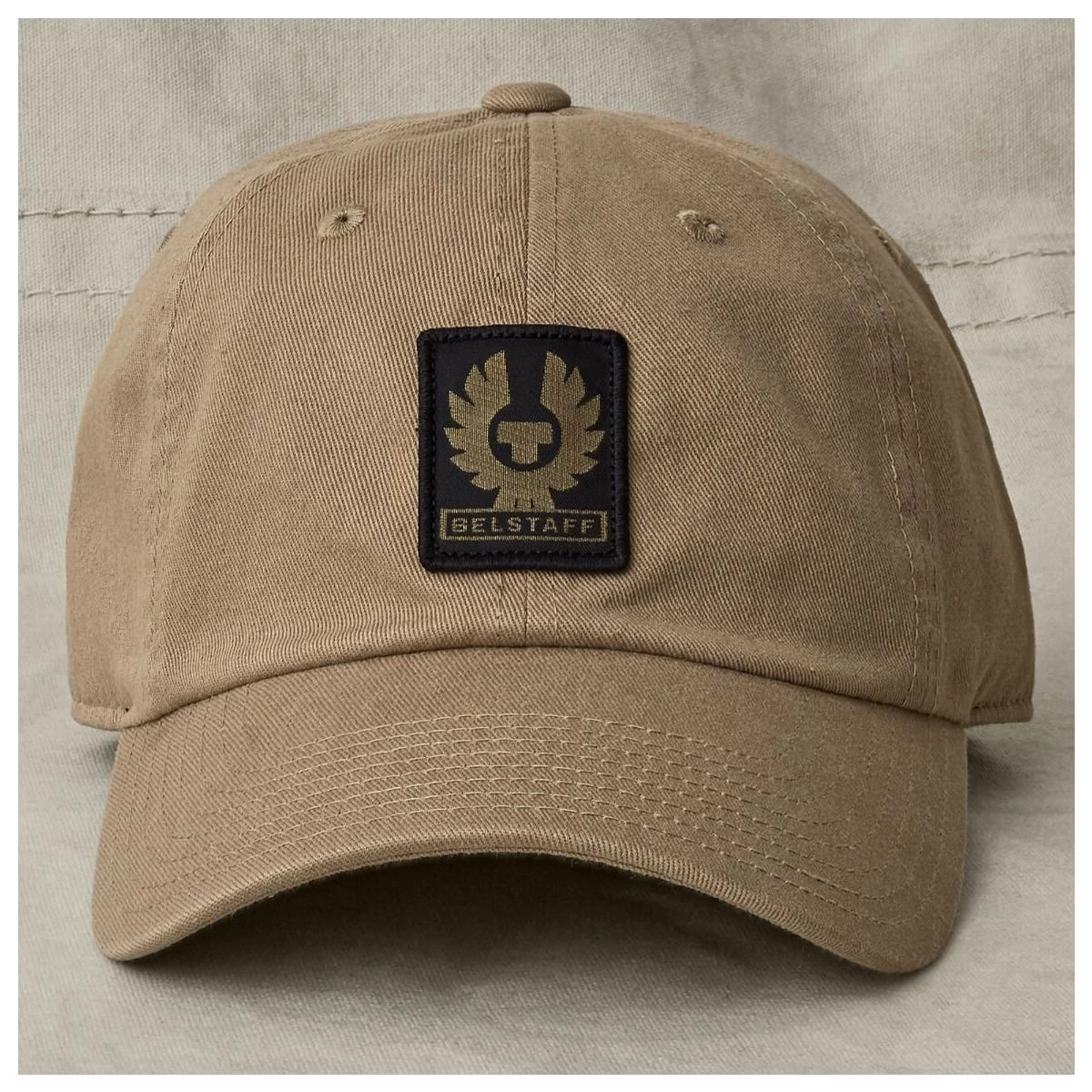 BELSTAFF PHOENIX LOGO CAP - KHAKI 4 BELSTAFF PHOENIX LOGO CAP - KHAKI - Image 4