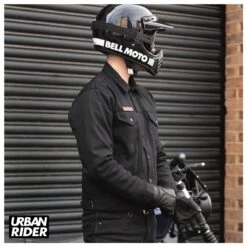 Resurgence Denim Trucker Jacket - Black -Ride Style Shop resurgence denim trucker jacket black 2 1