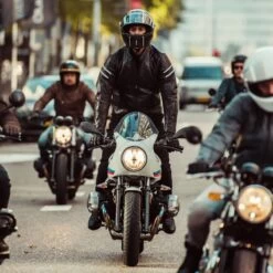 Revit Stride Leather Jacket - Black -Ride Style Shop revit stride leather jacket black 4