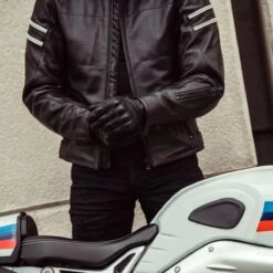 Revit Stride Leather Jacket - Black -Ride Style Shop revit stride leather jacket black 5