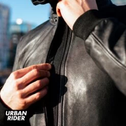 Revit Travon Leather Jacket - Black -Ride Style Shop revit travon leather jacket black 5