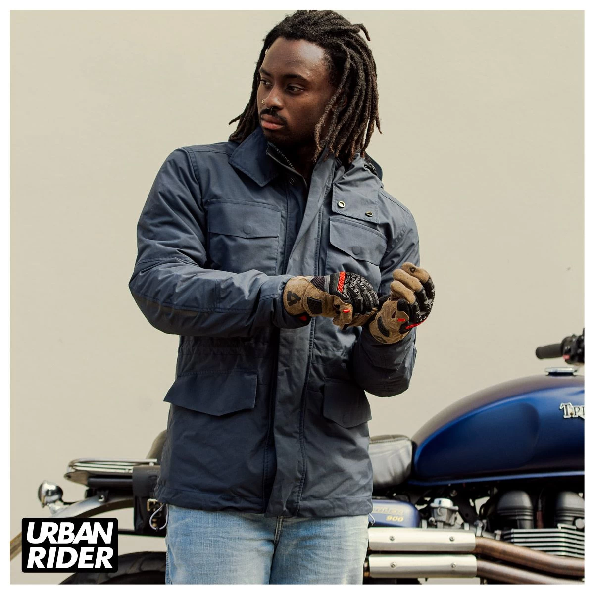 Revit Triomphe 2 H2O Jacket - Navy 4 Revit Triomphe 2 H2O Jacket - Navy - Image 4