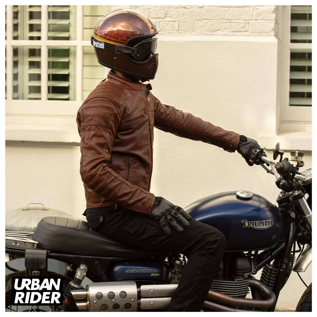 Richa Daytona 2 Leather Jacket - Brown 7 Richa Daytona 2 Leather Jacket - Brown - Image 7