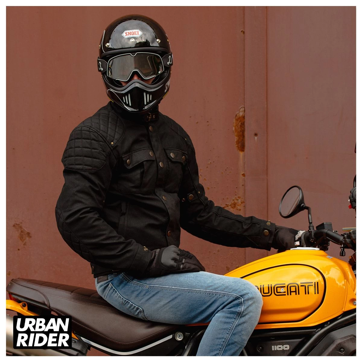 Richa Scrambler 2 Wax Jacket - Black 7 Richa Scrambler 2 Wax Jacket - Black - Image 7