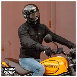 Richa Scrambler 2 Wax Jacket - Black 24 Richa Scrambler 2 Wax Jacket - Black -Ride Style Shop richa scrambler 2 wax jacket black 6 1