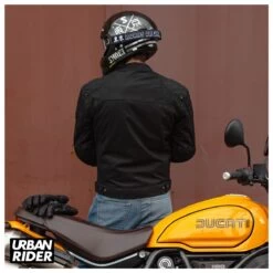 Richa Scrambler 2 Wax Jacket - Black 26 Richa Scrambler 2 Wax Jacket - Black -Ride Style Shop richa scrambler 2 wax jacket black 8 1