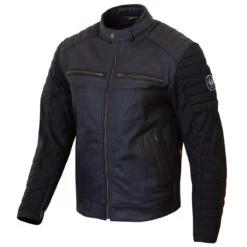 Merlin Ridge Leather Jacket - Black