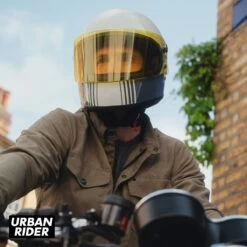 Roeg Chase Helmet - Fog White / Grey 24 Roeg Chase Helmet - Fog White / Grey -Ride Style Shop roeg chase helmet fog white grey front