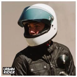 Roeg Chase Helmet - Vintage White -Ride Style Shop roeg chase helmet vintage white 2 1