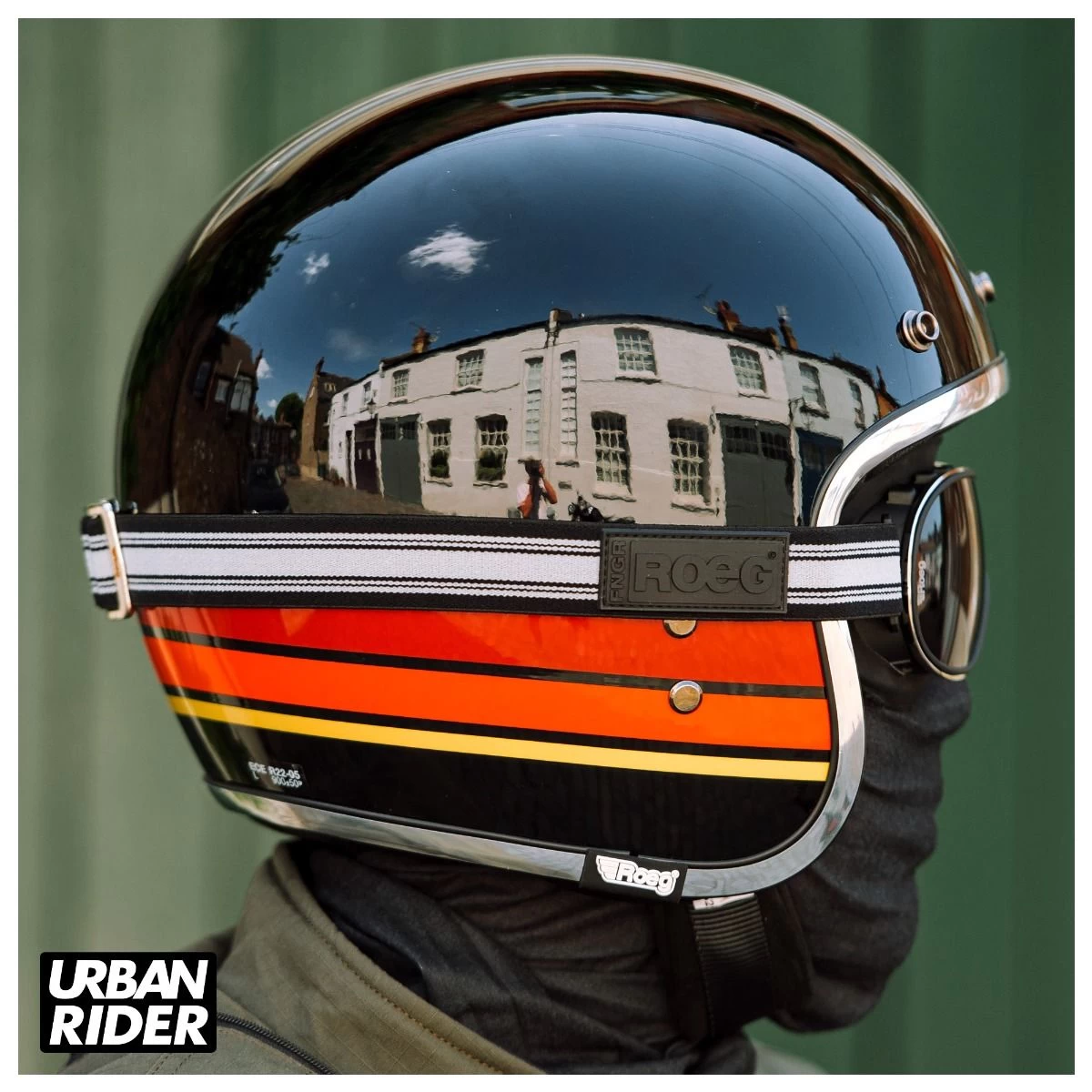 Roeg Jettson Stripes Goggles - Black / Grey Striped 5 Roeg Jettson Stripes Goggles - Black / Grey Striped - Image 5