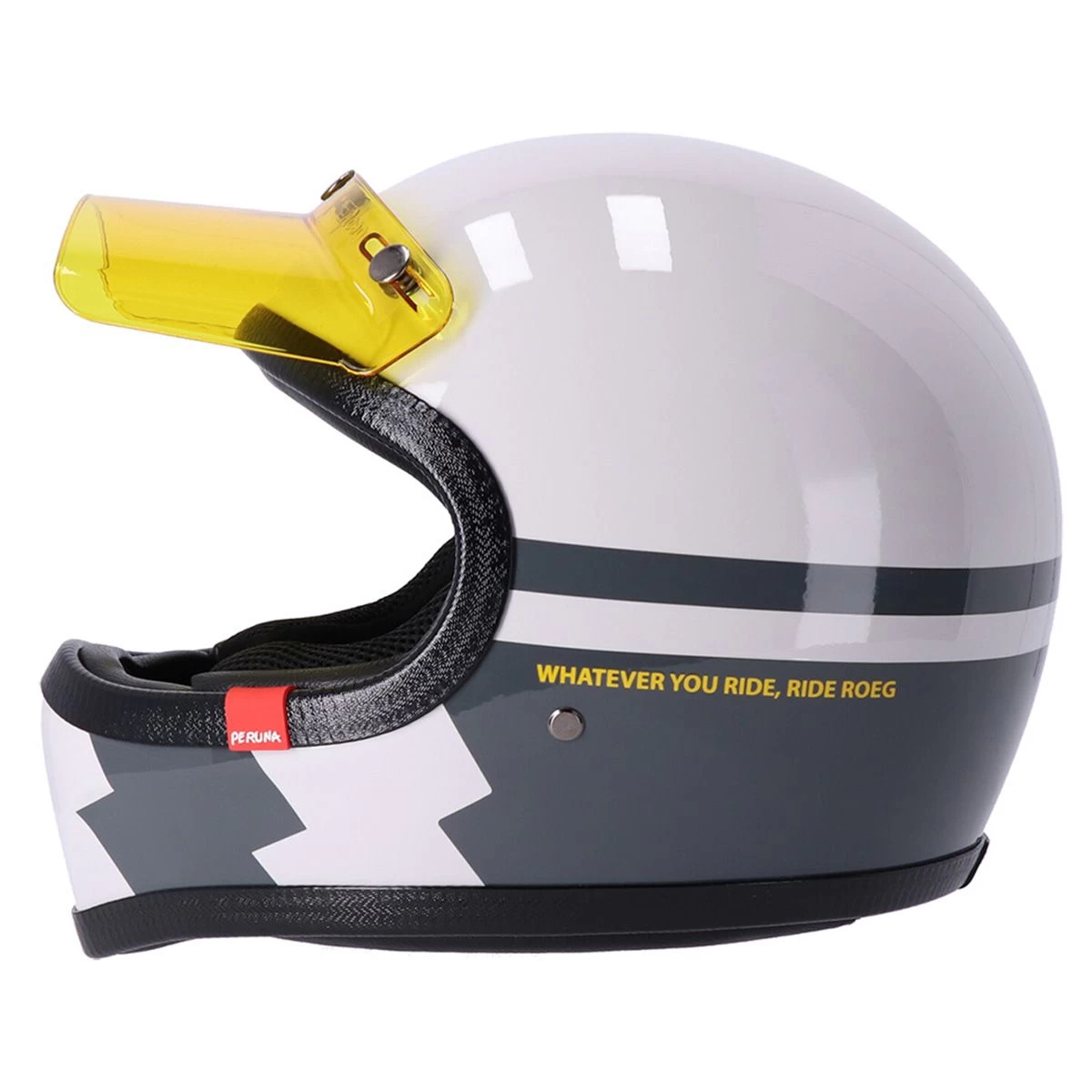 Roeg Peruna 2.0 Helmet - Fog White / Grey 4 Roeg Peruna 2.0 Helmet - Fog White / Grey - Image 4