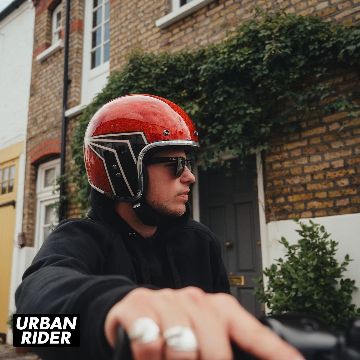 Roeg X 13 1/2 Skull Bucket Jettson 2.0 Helmet - Ruby Metal Flake Graphic 11 Roeg X 13 1/2 Skull Bucket Jettson 2.0 Helmet - Ruby Metal Flake Graphic - Image 11