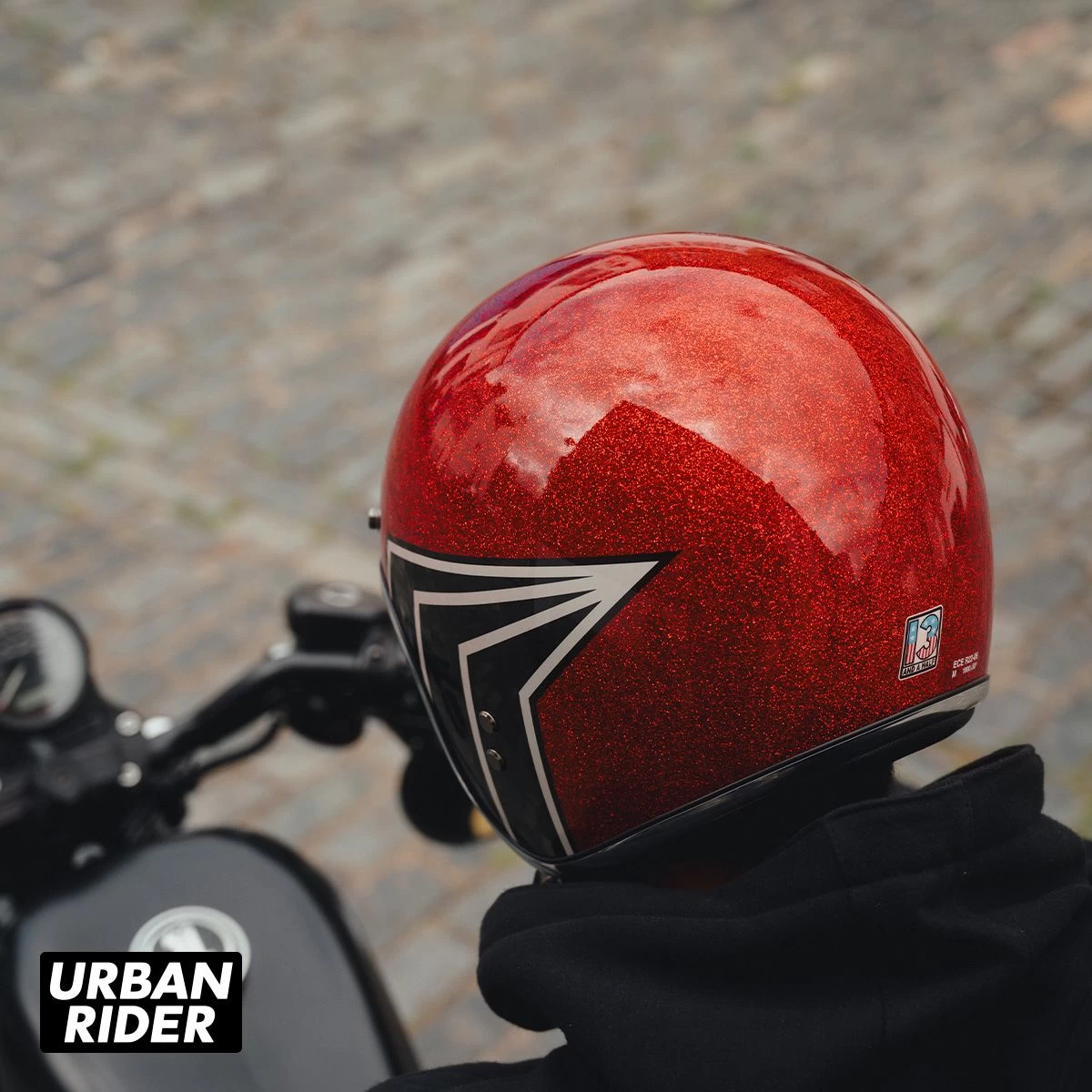 Roeg X 13 1/2 Skull Bucket Jettson 2.0 Helmet - Ruby Metal Flake Graphic 15 Roeg X 13 1/2 Skull Bucket Jettson 2.0 Helmet - Ruby Metal Flake Graphic - Image 15