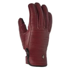 ROLAND SANDS DESIGN BELMONT 74 WOMENS GLOVES - MERLOT