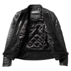 Roland Sands Design Maywood Womens Leather Jacket - Black -Ride Style Shop roland sands design maywood womens leather jacket black 3