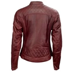 Roland Sands Design Riot Womens Leather Jacket - Oxblood -Ride Style Shop rsd riot oxbl bck