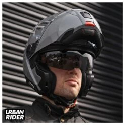 Schuberth C5 Modular Helmet - Concrete Grey -Ride Style Shop schuberth c5 modular helmet concrete grey 6