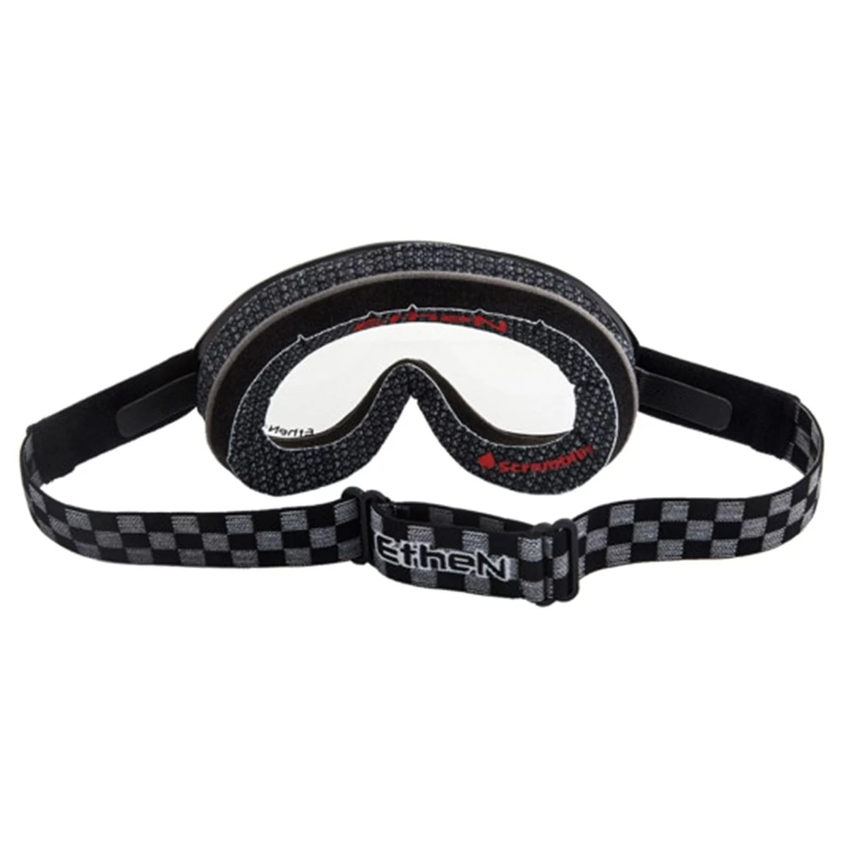 Ethen Scrambler Goggles - Black / Grey Checkers 2 Ethen Scrambler Goggles - Black / Grey Checkers - Image 2