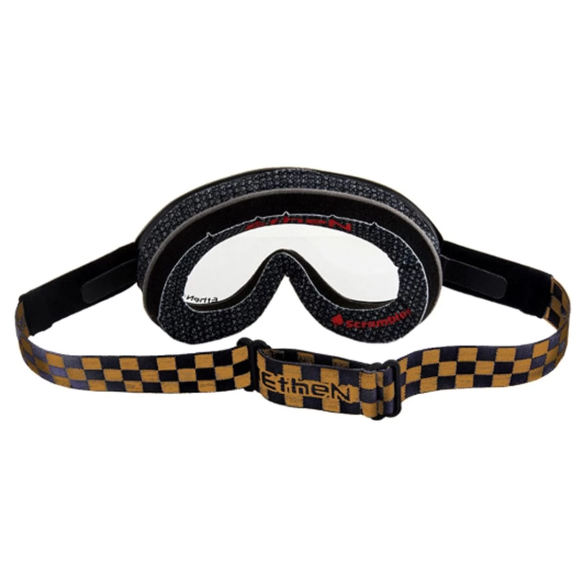 Ethen Scrambler Goggles - Black / Gold Checker 3 Ethen Scrambler Goggles - Black / Gold Checker - Image 3