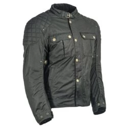 Richa Scrambler 2 Wax Jacket - Black 18 Richa Scrambler 2 Wax Jacket - Black -Ride Style Shop scramblk1